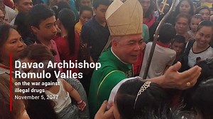WATCH: Incoming Catholic Bishops' Conference of the Philippines President Davao Archbishop Romulo Valles reacts on the war against illegal drugs | Davao Today