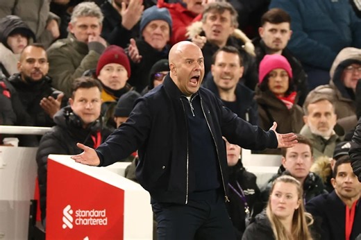 ‘Sack Him’ – Liverpool Fans Turn on Slot After ‘Disgraceful’ Spurs Draw at Anfield