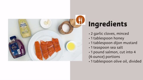 5-ingredient grilled salmon recipe
