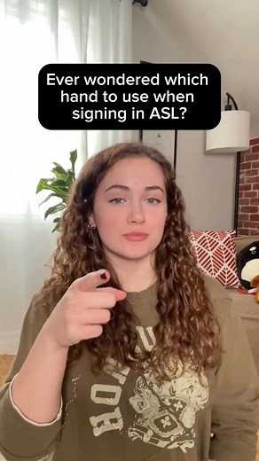 Are you left-handed or right-handed?🖐️🤚 #aslbloom #signlanguage | ASL Bloom