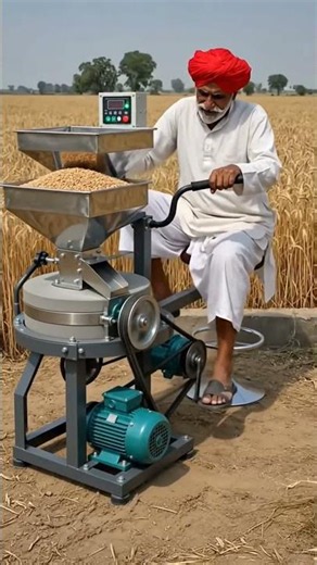 Amazing Aata Chakki Machine 🤯 | Smart Flour Mill TechnologyWheat to Flour in Seconds 🌾 | Automatic