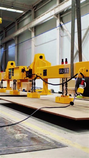 Custom Lifter With Scientific Magnet Layout, Test Lift 1 Full Plate or 2 Steel Plates