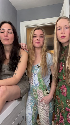 “Farther Along” with Brenna MacMillan & Cristina Vane ☀️we learned this off the great Trio album from Dolly Parton, Linda Ronstadt and Emmylou Harris. #harmonies #countrymusic #dollyparton | Bronwyn Keith-Hynes