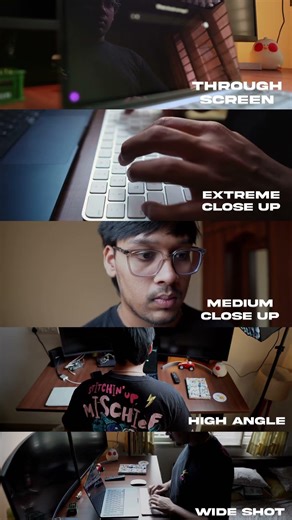 One scene, five different angles 🎥 #videography #filmmaking #contenttips #cinematography