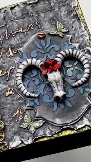 DIY Amazing box made of cardboard and clay #diy #handmade #ideas #for #foryoupage