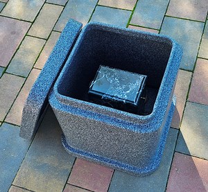 Stone Burial Urn Vault for Ground Creamtion Urn Cemetery Burial Urn for Ashes Stone Urn Grave Cemetery Container for Urn Niche Funeral Vault - Etsy