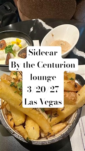 Sidecar by the centurion lounge Las Vegas