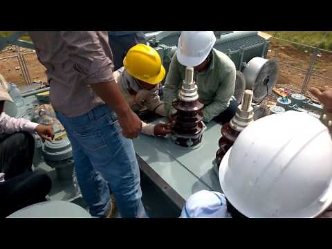 LV Bushing of Power Transformer Installation Full solution