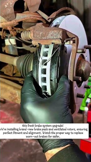 New Brake Pad & Rotor Installation | Professional Upgrade Guide 🛠️