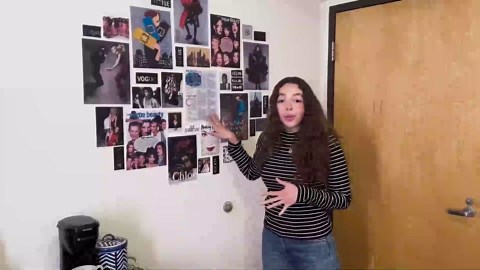 Inside a Cozy, Eclectic Dorm Room: Unique Design and Personal Touches