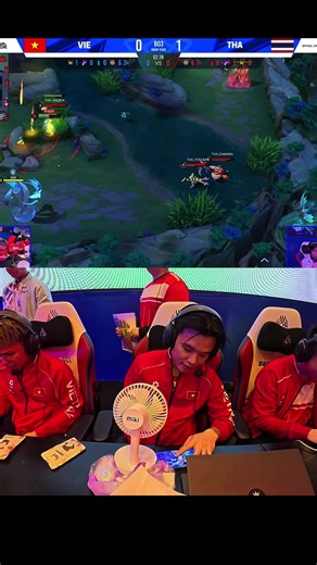 Đội tuyển nam nhận thất bại đầu tiên tại Sea Games 33 #xuhuong #lienquan