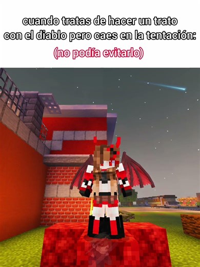 cuando tratas de hacer un trato con el diablo pero caes en la #viral #fyppp #minecraft #trato #humor