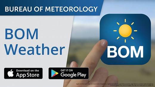 WATCH: The official Bureau weather app is here! Download #BOMWeather at: http://www.bom.gov.au/app/?cid=021fb02 Access Australia’s most trusted weather information on the go to help you make confident decisions— from whether to pack an umbrella to when you can pour that concrete slab ☔ ☀️ | Bureau of Meteorology