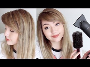 HOW TO STYLE SIDE BANGS + HAIR TIPS