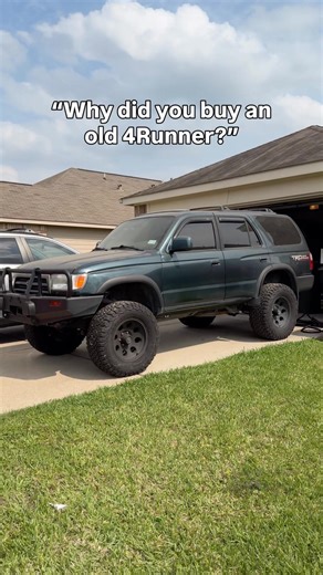 “Why did you buy an old Toyota 4Runner?” 😳 #shorts #3rdgen4runner #toyota #4runner