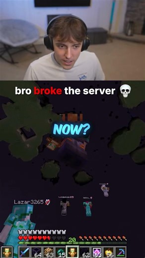 DrDonut Broke The Server 💀 #minecraft #minecraftmemes #donutsmp