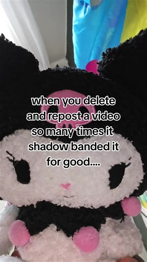 HEH....Overdidit #flopping #kuromi #oopsies