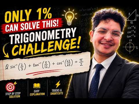 Solve this Inverse Trigonometric Equation | Math Olympiad Challenge