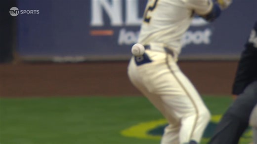 The Brewers were THIS close to tying that game on a HBP 🤯 | MLB