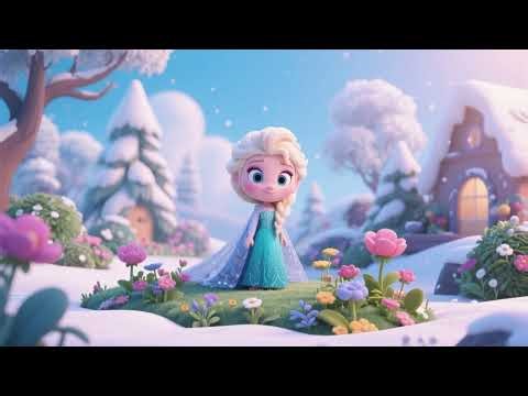 Elsa’s Little Garden | Magical Nature Adventure for Kids 🌸❄️