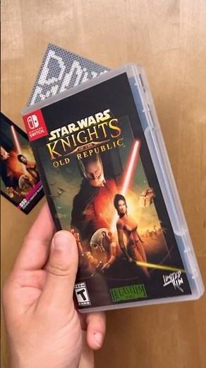 Unboxing Star Wars KNIGHTS OF THE OLD REPUBLIC on Nintendo Switch!