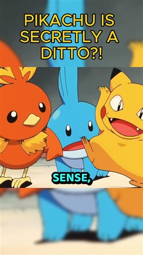 Pikachu Really Said Ditto Who? 😂 #pokemon #shorts