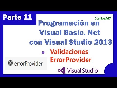 Error provider Validations (11-25) Visual Basic .Net Programming with Visual Studio 2013