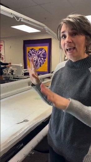 We love quilting on the Amara longarm #handiquilteraustralia #quiltingmachine