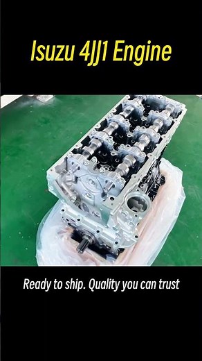 Isuzu 4JJ1 Engine Close-Up | Durable 3.0L Diesel Power #isuzu #engine #autoparts