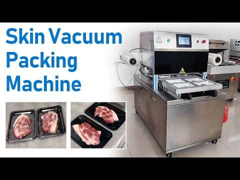 Vacuum Skin Packaging Machine Working Video | Perfect 3D Food Packaging Solution –Contact for Price!