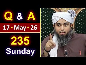 235_Public Q & A Session with Engineer Muhammad Ali Mirza on SUNDAY [ 17_May_2026 ], Jhelum Academy