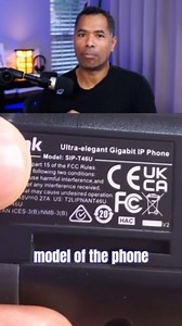 Yealink Wall Mount Bracket T43U, T44U, T44W, T42S, T40P, T41P, T42G Secure Holder for Offices, Clinics - Durable Build, Fast Easy Install, Frees Desk Space, Exact Fit For Phone, GTW Cloth