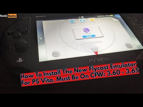 How To Install The New Flycast Emulator For Ps Vita CFW 3 60 3 65
