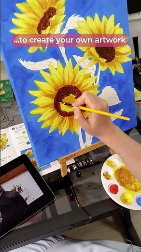 Enjoy a paint and sip night at home with our new Art in a Box 😊🖌️