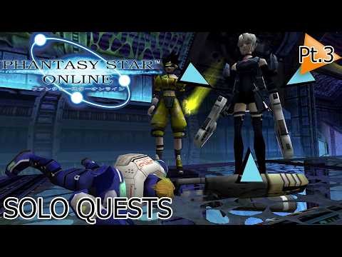 Phantasy Star Online Episode 1: Solo Quests Pt.3 (Sonic Team/Sega - Dreamcast/PC - 2000/2004)