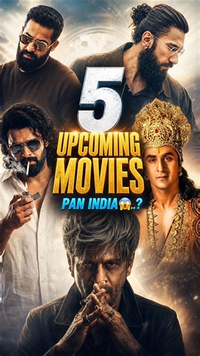 TOP 5 UPCOMING PAN INDIA MOVIES🔥 | SPIRIT RAMAYANA MANY