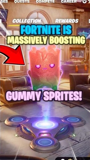 Fortnite SECRETLY BUFFED Gummy Sprites!