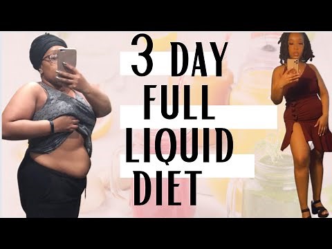 3 day Full LIQUID DIET | Health Restart | The Why && Weight loss results !