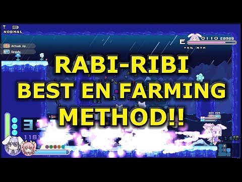 Rabi-Ribi - Best EN Farming method 99999 in under 3 Minute!!!