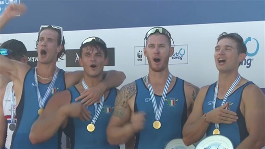 📺 RIVIVI L'EMOZIONE DELL'ORO DEL QUADRUPLO 🥇 📹 In questo video di World Rowing viviamo ancora una volta gli attimi salienti della cavalcata di Giacomo Gentili Andrea Panizza Luca Rambaldi e Luca Chiumento a Shanghai 🇨🇳 | Federazione Italiana Canottaggio