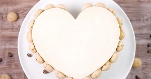 Cheesecake café et amaretti