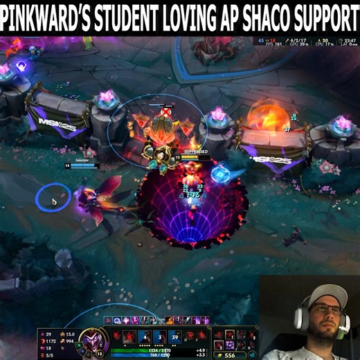 12K views · 113 reactions | Pinkward's student is loving AP Shaco support (he's so much fun to play) | League of Plays | Facebook