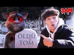 *TALKİNG TOM ÖLDÜ* MY TALKİNG TOM MEZARA GÖMDÜM !! HERŞEY BİTTİ SON !! (My Talking Tom Friends)