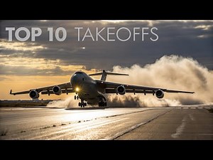 Top 10 Most Powerful Airplane Takeoffs and Landings | Extreme Aviation Moments in 4K