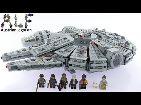 Lego Star Wars 75105 Millennium Falcon Speed Build