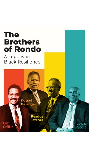 Minnesota Historical Society on Instagram: "The Brothers of Rondo, a new documentary film, chronicles the life stories of four men — Lewis Scott, Russel T. Balenger, Readus W. Fletcher, and Carl Griffin — who grew up in the Rondo neighborhood of Saint Paul, enrolled at Minnesota State University Moorhead, and went on to become leaders in their respective areas of work and study. Their stories demonstrate the importance of Black culture and community, and how the Rondo neighborhood — and its dest
