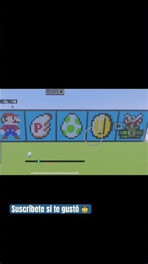 Construyendo a Mario en Minecraft 😳⛏️