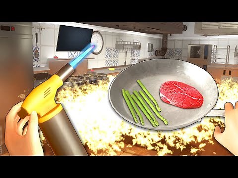 MY KITCHEN EXPLODED! - Cooking Simulator VR Gameplay