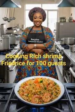 How Do We Cook Rich Shrimp Fried Rice for 100 Guests? | Smylns Industrial Kitchen