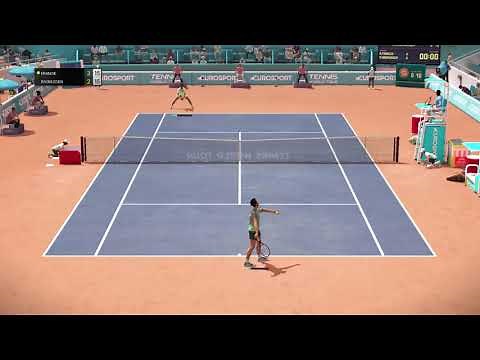 THE MOST IMPRESSIVE TENNIS MATCH! (Tennis World Tour S01 FR) #5